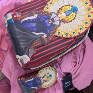 Loungefly Red and Blue Evil Queen Bag